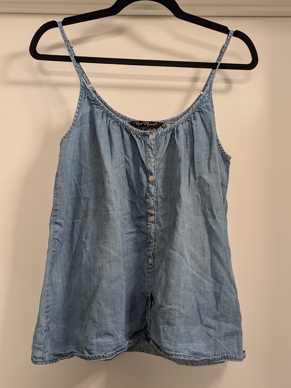 Light Blue Denim Cami
